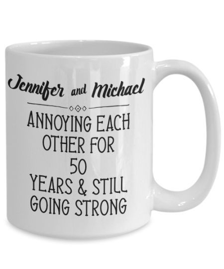 50th anniversary gift ideas for aunt and uncle