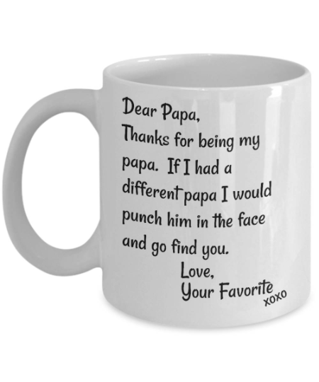 Bubba Mug Funny Grandpa Coffee Cup Gift for Grandpa Fathers 