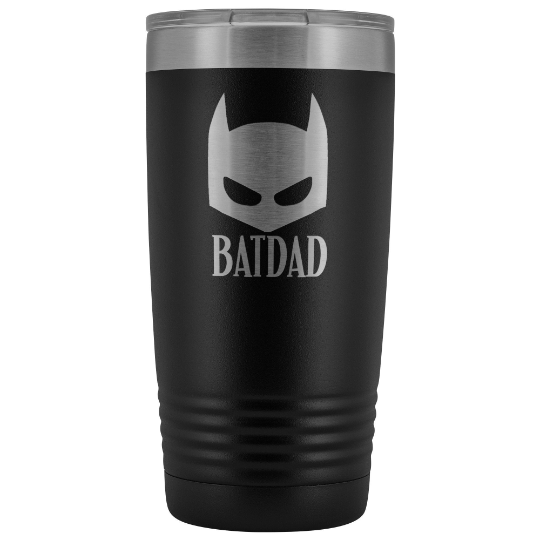 Father's Day Superhero Batman Gift-Custom Coffee Cup Personalised "BATDAD" Mug