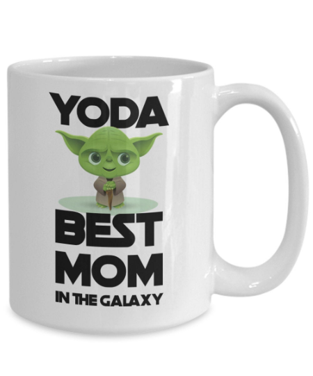 Yoda Best Mom Star Wars Novelty Mug