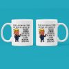 mom and dad trump mug set