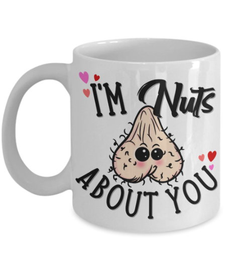 11 Ounces Funny Coffee Mug Wanna See My Nuts? Wampumtuk Squirrel