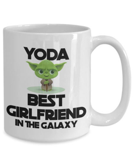 Yoda Best Girlfriendyoda Mugyoda Girlfriend Mug Best 