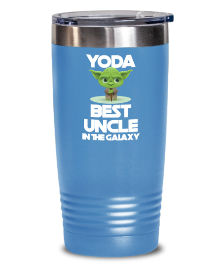 Tumbler Travel Mug Uncle Stainless Steel 20 oz Yoda Best 