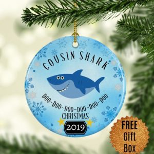 cousin-shark-ornament