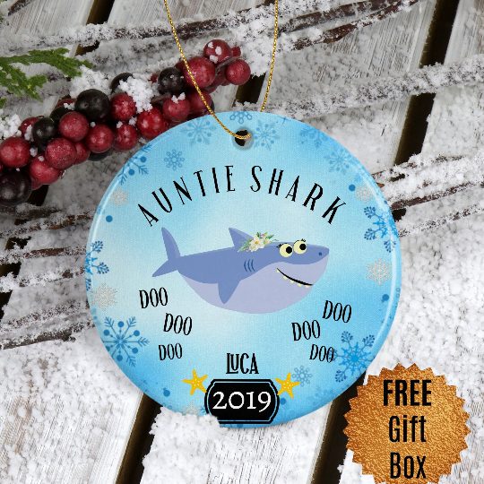auntie-shark-ornament