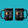 black trump mug set for grandma and grandpa
