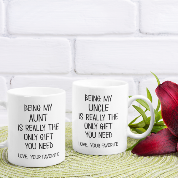 New Aunty Aunty Gift New Uncle Uncle Mug Aunty Mug Auntie and Uncle Gifts 