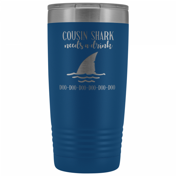 cousin-shark-engraved-tumbler
