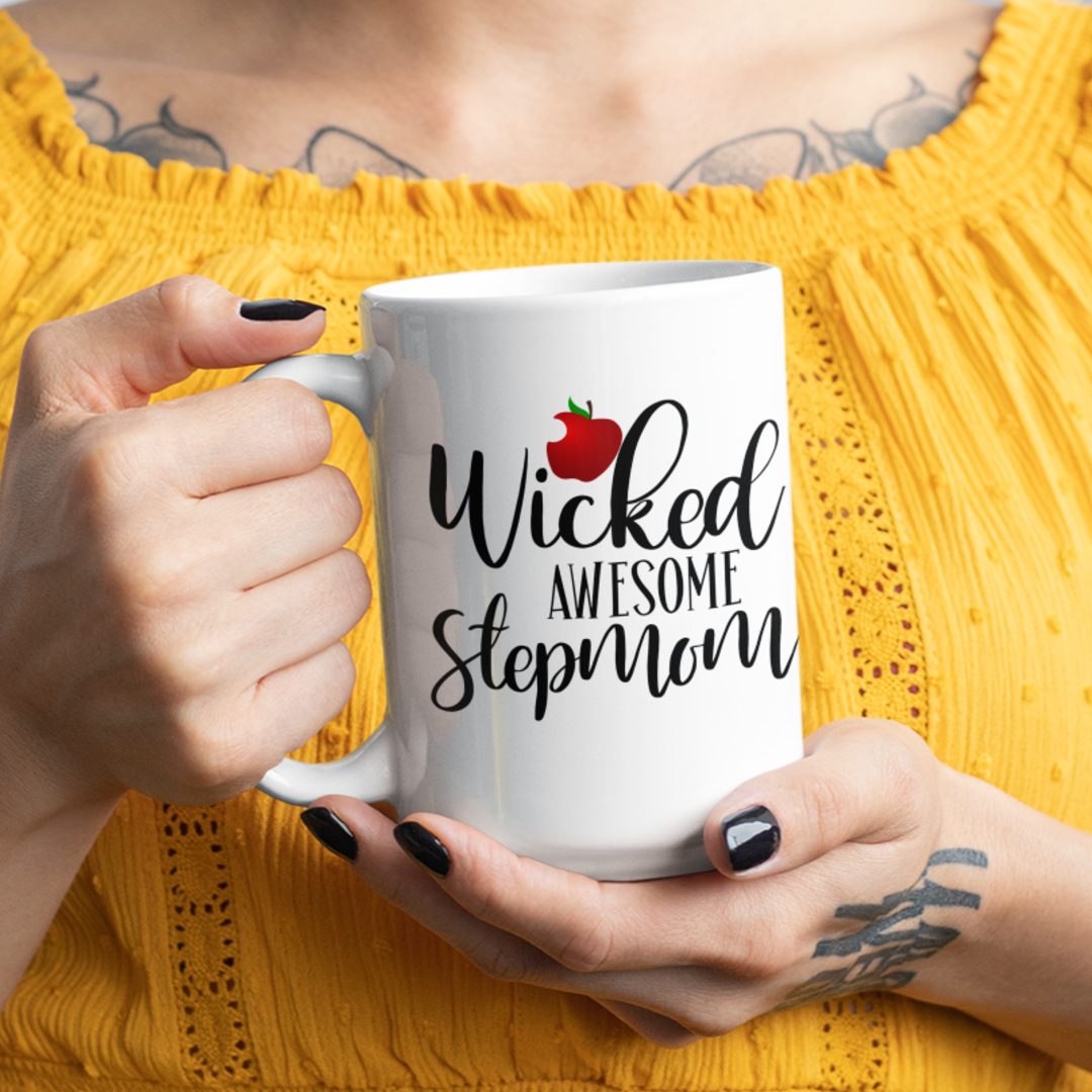 Step Mom Gifts | I Smile Because You're My Stepmother I Laugh Because You  Married My Father | Funny Coffee Mugs for Stepmom