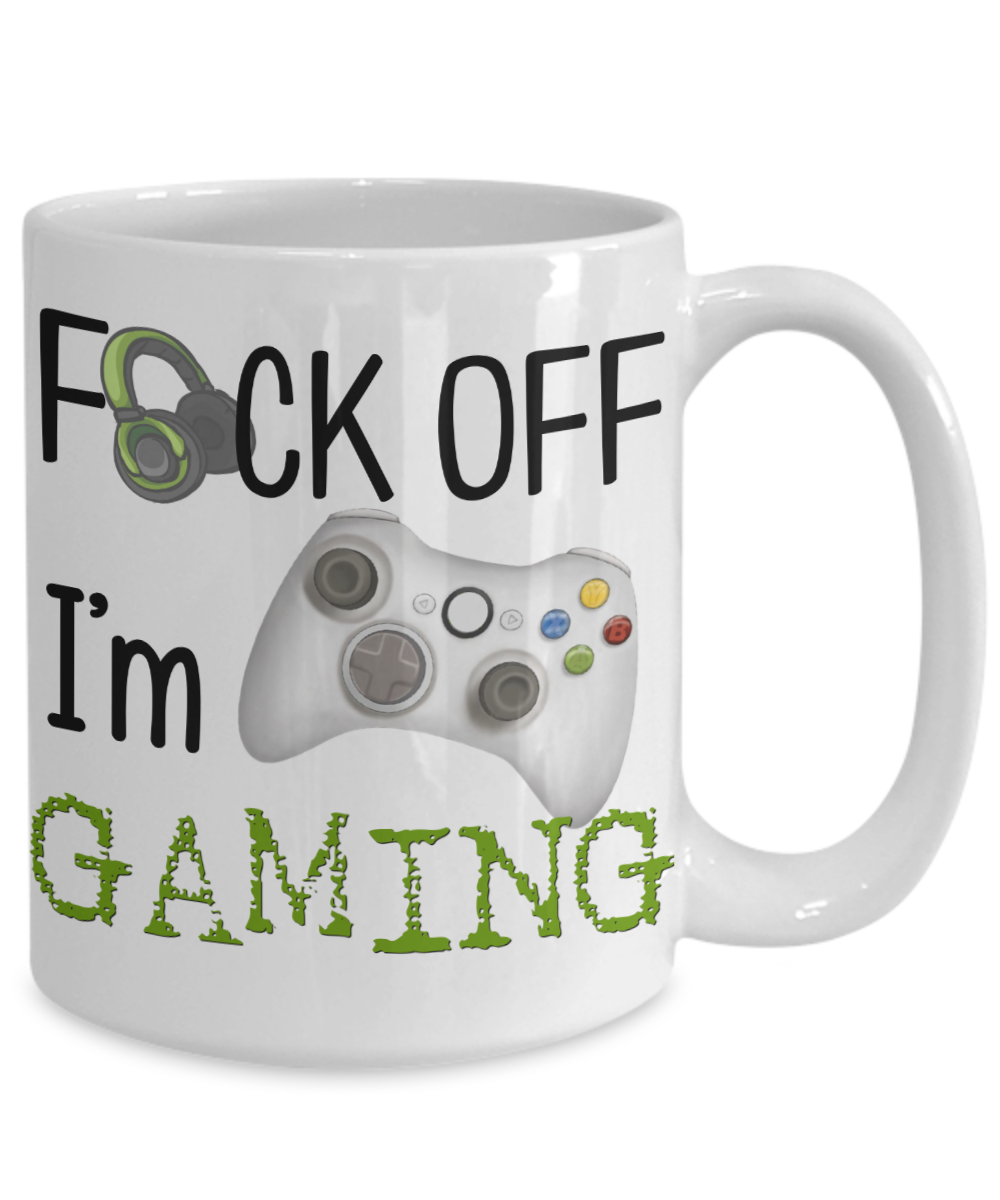 NSFW - Fuck Off, I'm Gaming - 16 oz. travel mug