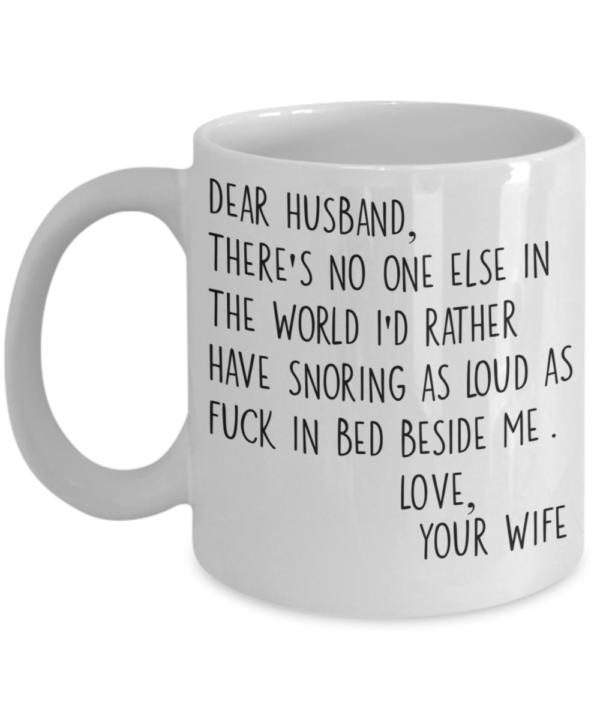 Funny Snoring Husband picture