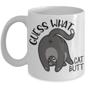 cat -butt-mug