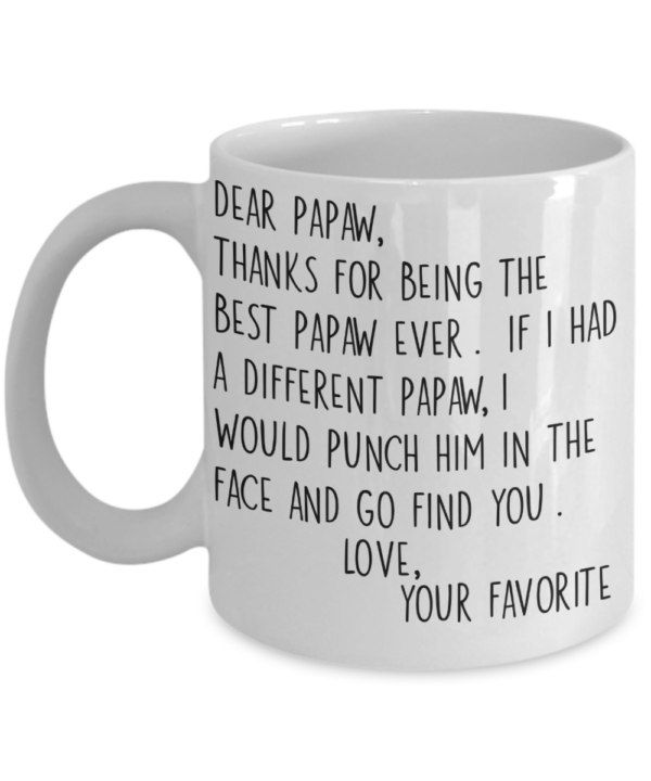 Your A Great Papa Donald Trump Front & Back Coffee Mug