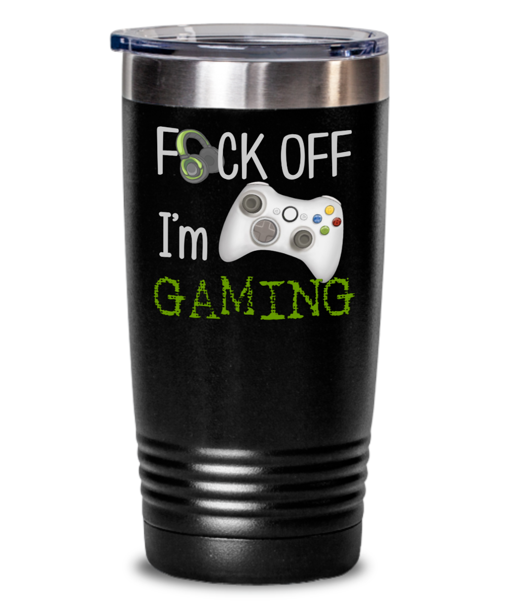 NSFW - Fuck Off, I'm Gaming - 16 oz. travel mug