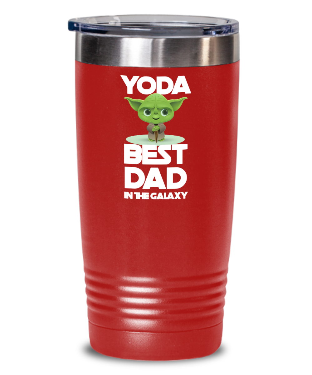 Yoda Best Daddy, funny dad travel mug, Father's Day gift, Star