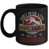 Daddysaurus Jurasskicked Coffee Mug-2