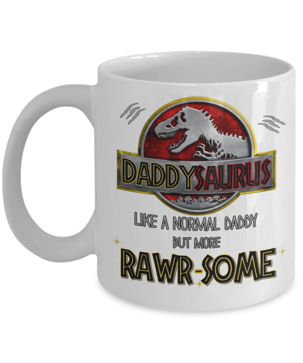 Dadasaurus Funny T-Rex Coffee Mug