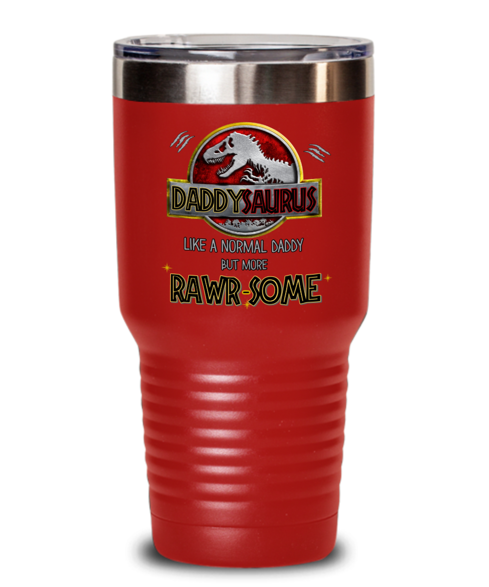 Dadasaurus Wine Tumbler Like A Normal Dada But More