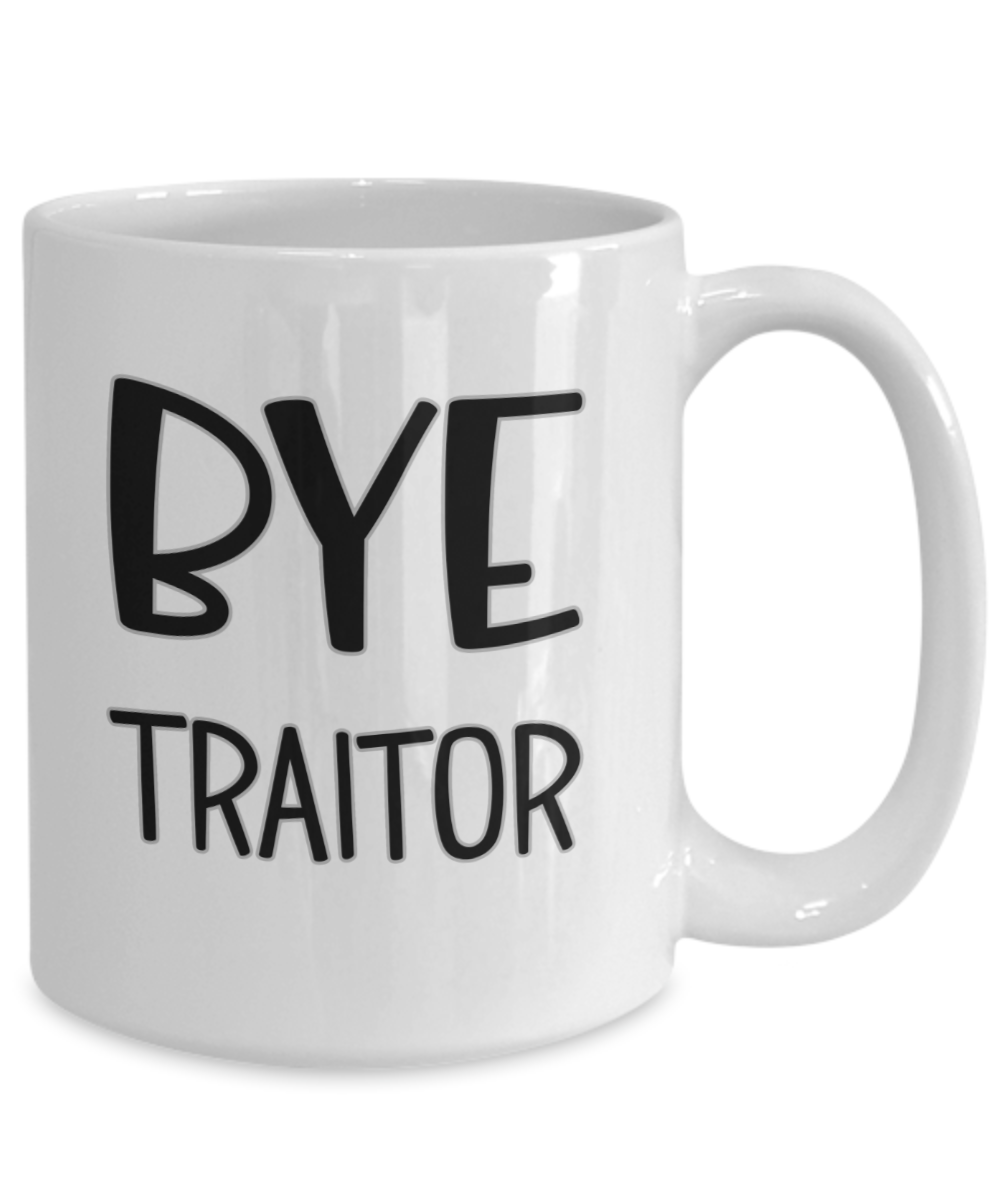 Bye Traitor Travel Mug-Funny Coworker Leaving Gift for Women Men,Farewell  going Away Goodbye Gifts for New Job Promotion for  Coworker,Colleague,Stainless Steel Insulated Traitor Tumbler 20oz Black 