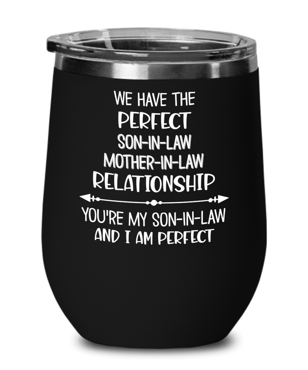 Son-In-Law Gift from Mother-In-Law - Perfect Relationship Tumbler