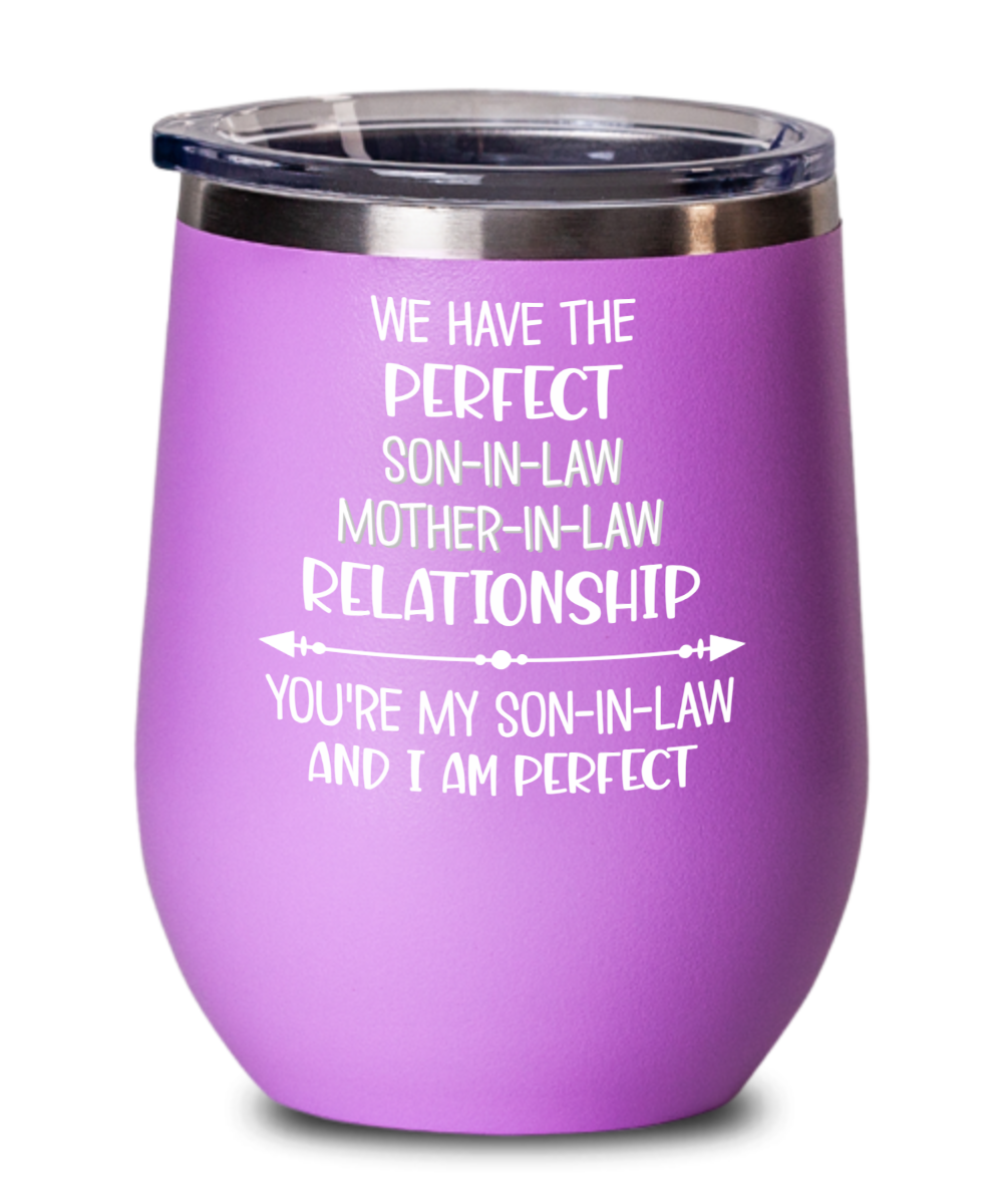 Son-In-Law Gift from Mother-In-Law - Perfect Relationship Tumbler