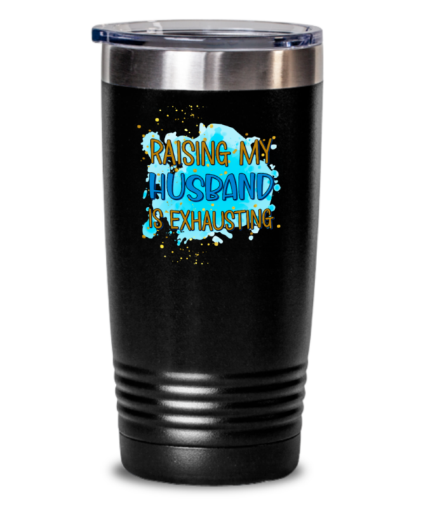 I Like My Coffee Hot Just Like My Husband - Engraved Tumbler For Her, Funny  Mothers Day Mug, Funny Gift For Wife