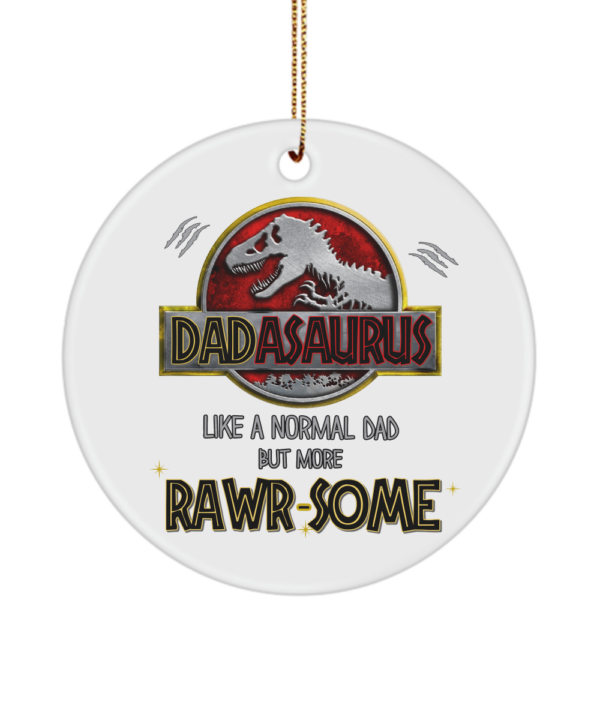dadasaurus-rawrsome-ornament