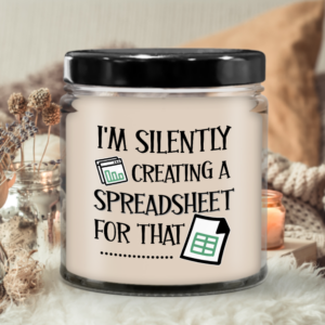 spreadsheet-candle