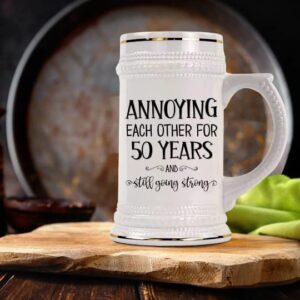 annoying-for-50-years-beer-mug
