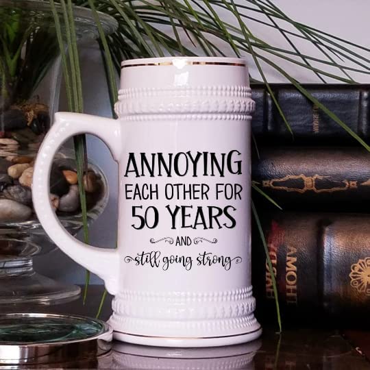50th-anniversary-beer-mug